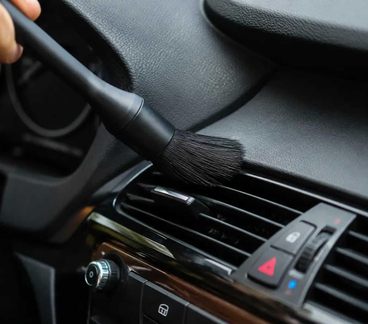 4 Counts Set Car Detailing Products,Soft Professional Portable Brush for Car Interior Cleaning & Dust Removal, Car Valeting Kit,Car Interior Cleaning Brush Set, Cleaning Supplies,Automotive.