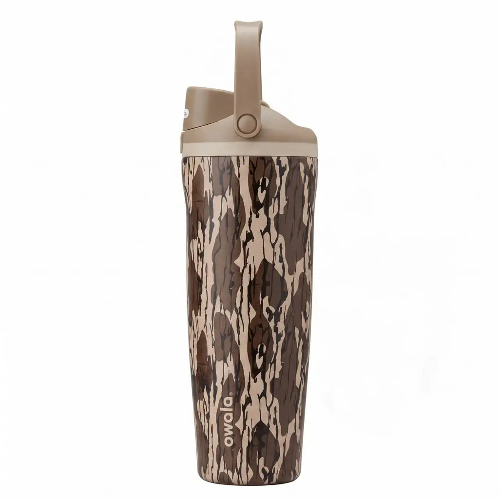 Owala Camo 30Oz Freesip Sway Insulated Stainless Steel Bottle for Hunting, Fishing, Camping, Work & Road Trips