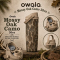 Owala Camo 30Oz Freesip Sway Insulated Stainless Steel Bottle for Hunting, Fishing, Camping, Work & Road Trips