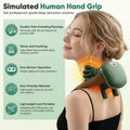 Aedwdpe Electric Bionic Hand Neck & Shoulder Massager - 3D Kneading, Heating, Rechargeable, Wireless, Portable, Adjustable Speed, Lightweight, Unisex, Wrist Pain Relief,Sohochic