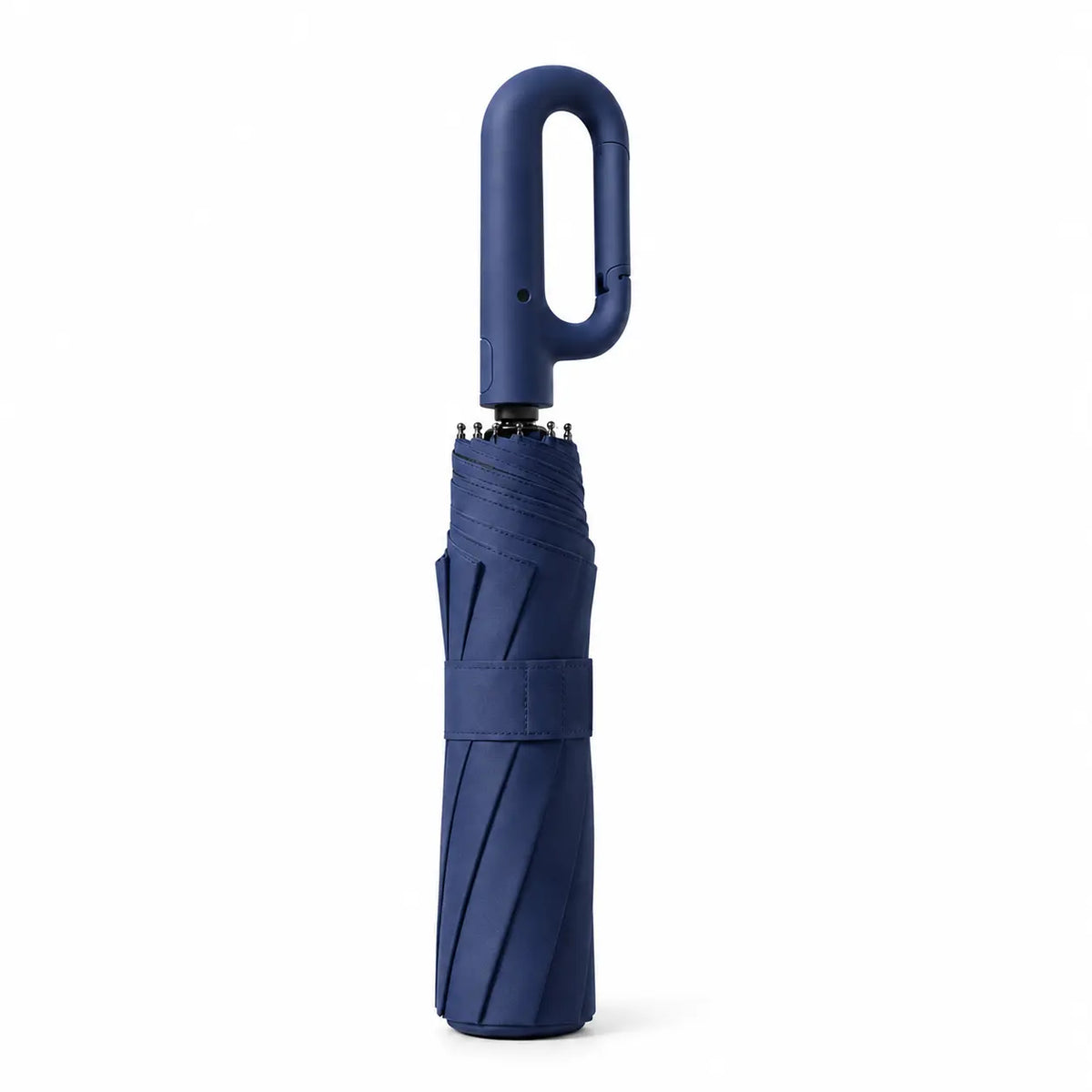 Automatic Folding Umbrella with Pouch - 1-Count, 10-Rib Metal/Fabric, Compact Folded, Auto Open-Close, Windproof Waterproof Rain/Sun Umbrella for Men & Women, Reinforced for Travel & Daily Use